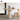 Elegant Beige Travertine Side Table - Modern Natural Stone Accent Furniture