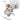 MOMBB 3-in-1 Electric Baby Swing Bouncer Rocker with Music & Adjustable Speeds