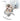 MOMBB 3-in-1 Electric Baby Swing Bouncer Rocker with Music & Adjustable Speeds