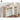 Elegant Natural Travertine Console Table - Minimalist White Stone Entryway Furniture