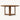 American Vintage Solid Wood Round Dining Table for Villa & Club Settings