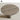 Elegant Modern Round Travertine Dining Table with Cylindrical Base