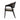Aimee Modern Upholstered Rattan Back Dining Arm Chair, Solid Oak Frame