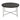 Elegant Round Metal Frame Coffee Table with Wood, Marble, Glass Top