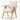 Solid Oak Farmhouse Dining Table and Chair Set - Customizable Design
