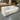 Modern White Linen Upholstered 3-Seater Sofa Couch with Solid Wood Frame