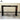 Elegant Nero Marquina Marble Console Table | Modern Black White Stone Furniture