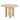 Modern Solid Oak Round Dining Table with Cylinder Legs - Stylish Home Furniture