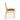 Luxury Modern Oak Rattan Dining Chair with Comfort Leather Seat
