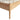 Luxury Fluted Barrel Solid Oak Wood Queen Bed Frame Modern Design