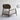 Stylish Modern White Linen Oak Frame Living Room Accent Occasional Chair