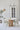 Nordic Heritage Wabi Sabi Concrete Pine Dining Table for Kitchen & Dining