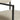 Modern Forged Metal Dining Chair: Pewter Frame, Linen Upholstery