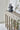 Vintage Art Deco Console Table: Recycled Pine, Cold Smoky Grey Finish