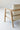Nordic Japandi Oak Armchair: Elegant Minimalist Wabi-Sabi Leisure Sofa Chair