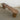 Elegant Nordic Fluted Oak Bench with Burl Top - Modern Indoor/Outdoor Seating