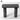 Elegant Black Nero Margina Marble Console Table for Modern Home Entryway Decor