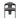 Stylish Nordic Black Oak Wood Accent Dining Chair with Comfortable Arms