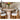 Elegant White Natural Travertine Round Dining Table - 4 Person Modern Home