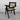 Elegant Black Oak Rattan Dining Chair for Modern Home Restaurant Hotel Wedding