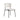 Modern Upholstered Curved Back Dining Side Chair with Sturdy Metal Legs