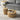 Elegant Fluted Barrel Oak Coffee Table with Storage for Modern Living Rooms