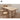 Elegant Square Beige Natural Travertine Dining Table for Modern Living Spaces