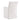 Elegant White Linen Slipcover Dining Armchair Modern Classic Wood Frame Comfort