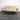 Elegant Solid Oak Recliner Lounge Chair with Plush Linen Upholstery