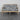 Chic French Solid Oak 2-Seat Upholstered Linen Sofa for Events & Home