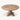 Vintage Round Solid Wood Dining Table for Home Use, Plank Style Furniture