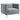 Elegant Gray Velvet Upholstered Modern Accent Arm Chair for Living Room Dining