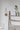 Vintage Recycled Pine Wood Bookshelf: Geometric Kitchen Storage Rack & Wine Cabinet