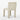 Chic Nordic Channel Tufted Velvet Dining Chair, Upholstered White, Modern Wood Frame