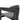 Stylish Nordic Black Oak Wood Accent Dining Chair with Comfortable Arms