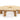 Chic Rattan & Oak Coffee Table - 6 Cane Inset Segments, Modern Living Room Centerpiece