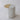 Chic Concrete & Gold Nesting Side Tables - Stackable Round Coffee Table Set