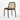 Elegant Black Oak Wood Rattan Cane Back Boucle Upholstered Dining Chair Comfortable