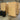 Modern Rattan Wine Bar Cabinet, Two-Door Tall Storage, Solid Oak Wood