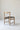 Elegant Solid Oak Wood Dining Chair with Japandi Wabi-Sabi Design and Comfortable Upholstery