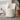 Elegant White Boucle Swivel Accent Chair - Modern Living Room Vanity Stool
