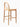 Elegant Nordic Arch Bar Stool: Woven Rattan, Solid Oak, Padded Comfort