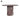 Tostone Italian Dark Red Round Marble Dining Table for Modern Luxury Spaces
