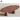 Luxurious Red Travertine Oval Stone Dining Table for Elegant Living Spaces