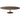 Elegant Brown Oval Wooden Dining Table - Customizable Solid Wood Furniture for Meals