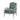 Elegant French Rattan Wicker Back Leisure Chair, Solid Oak Wood Frame