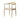 Solid Oak Curved Back Woven Round Stackable Dining Chair for Events
