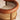 Nordic Solid Oak Dining Chair with Cane Back and Leather Armrest