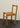 Italian Ibisco Dining Chair: Mid-Century Wood, Cognac Leather, Bamboo-Inspired Design