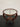 Exquisite Italian 1950s Teak Round Coffee Table - Vintage Mid-Century Design